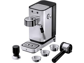 Wmf -   Lumero - Pistonmachine Zwart, Verzenden, Nieuw, Combi, Gemalen koffie
