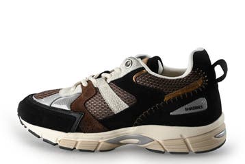Shabbies Amsterdam Sneakers in maat 38 Zwart, Shabbies Amsterdam, Verzenden, Zwart, Sneakers of Gympen