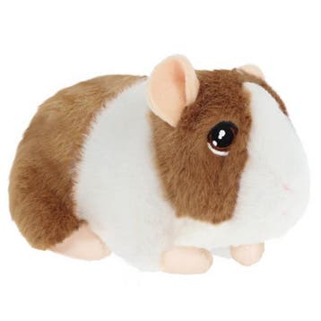 Keel Toys cavia knuffel - pluche - beige - met geluid - 15, Verzenden, Nieuw
