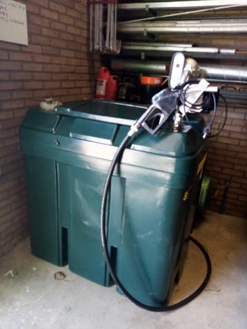 Dieseltank 643 liter met panter 56 + k33 telwerk, Nieuw