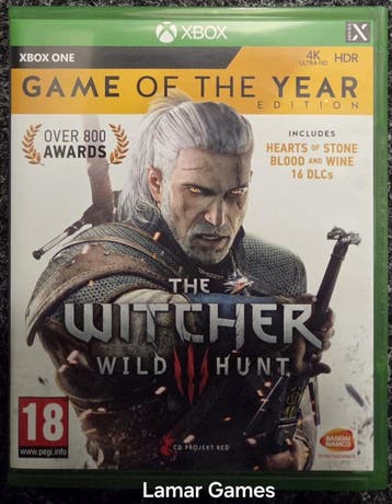 The Witcher 3 Wild Hunt game of the year edition(xbox one, Spelcomputers en Games, Ophalen of Verzenden, Zo goed als nieuw