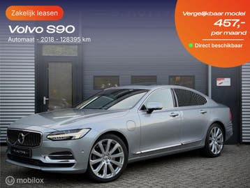 Volvo S90 | Zakelijk Leasen vanaf 316,- p/mnd, Nieuw, Financial lease, Lease, S90