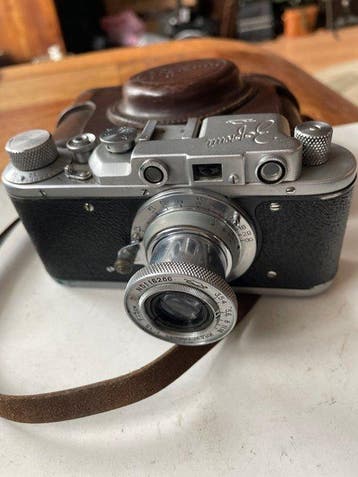 Zorki 1 1955 #55121389# Meetzoeker camera (Zonder, Audio, Tv en Foto, Fotocamera's Analoog, Nieuw