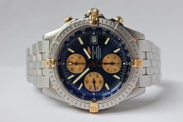 Horloge Breitling Crosswind Chronograph 12/2003 Full set., Staal, Staal, Breitling, Polshorloge