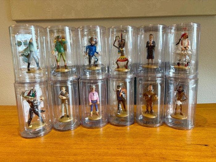 Tintin - Tim & Struppi / Tintin – Sammlung von 12, Boeken, Strips | Comics