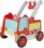 Houten Loopwagen Rood | Tweedekansje | OP=OP, Ophalen of Verzenden, Nieuw, Afstandsbediening