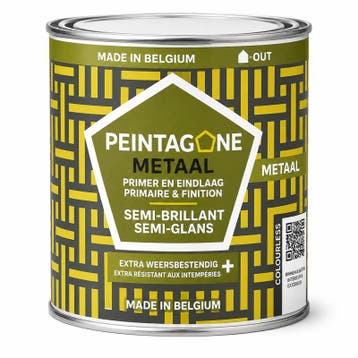 Peintagone Metaal Semi-Glans – Primer & Eindlaag in Één, Overige kleuren, Nieuw, Ophalen of Verzenden, Verf