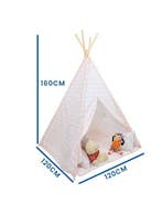 Tipi Tent Roze | Incl Vloermat Kussens | Nieuw | Laatste..., Ophalen of Verzenden, Nieuw, Losse stenen, Duplo