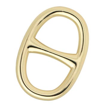 Fako Bijoux - Sjaalklem - Ovaal - Classic - 31x45mm -, Verzenden, Nieuw