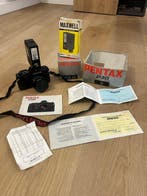 Pentax P30 + smc-A 2/50mm + Doppia Scatola, Manuali e Flash, Nieuw