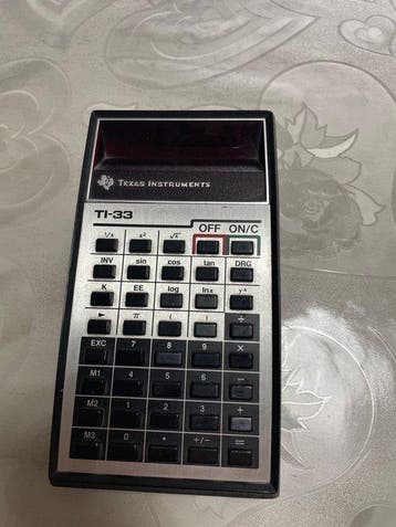 Texas Instruments - Rekenmachine - 1970-1980 - TI-33, Nieuw