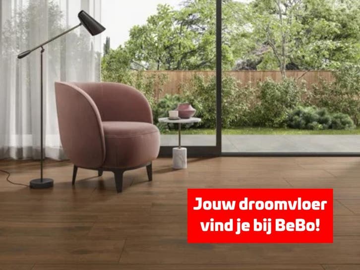 Vloertegel eiken houtlook nu 7,98 pm2, Doe-het-zelf en Verbouw, Tegels, Minder dan 20 cm, 40 tot 60 cm, 10 m² of meer, Nieuw, Keramiek