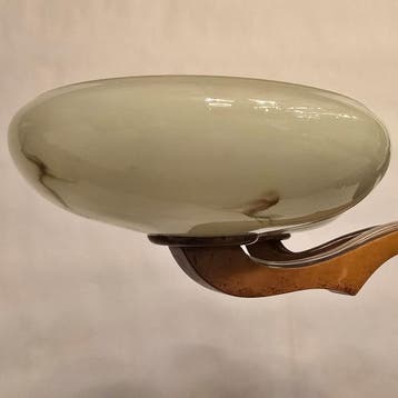 hanglamp gemarmerd 297 Refurbished, Huis en Inrichting, Ophalen, Gebruikt, Overige materialen, Vintage