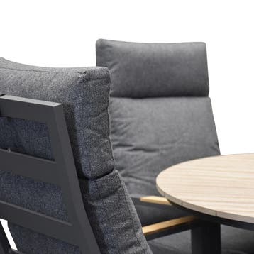 Kota Salvador dining tuinset ovaal verstelbaar 220x115xH75, Ophalen of Verzenden, Nieuw