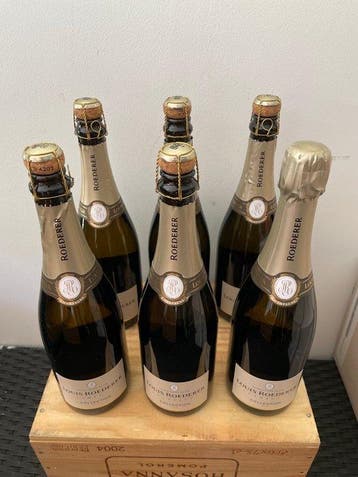 Louis Roederer, Collection 246 - Champagne - 5 Flessen (0.75, Nieuw