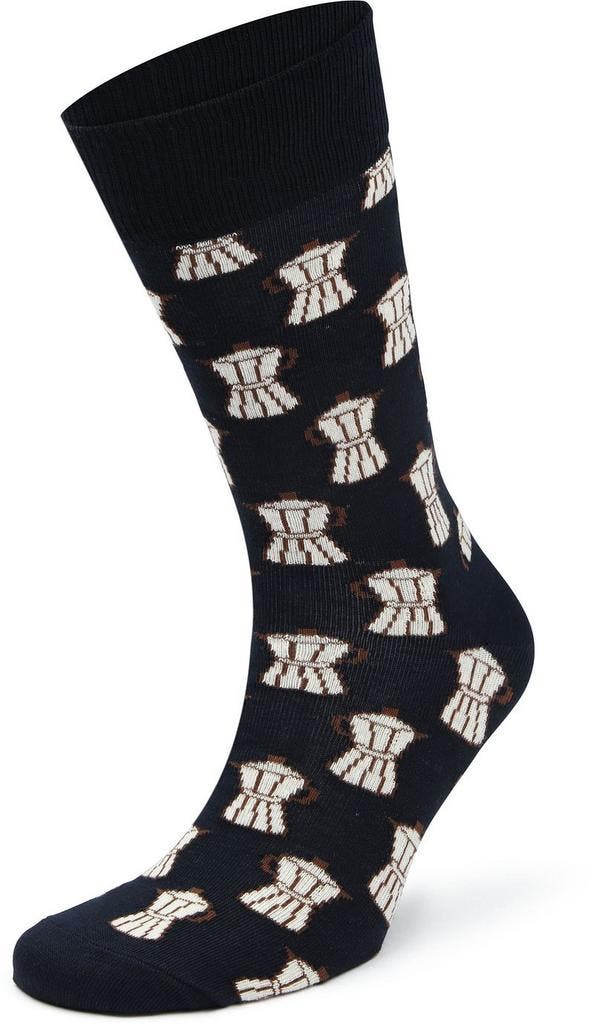 Happy Socks Sokken Moka Maker maat 41-46 Heren, Kleding | Heren, Sokken en Kousen, Blauw, Nieuw, Verzenden