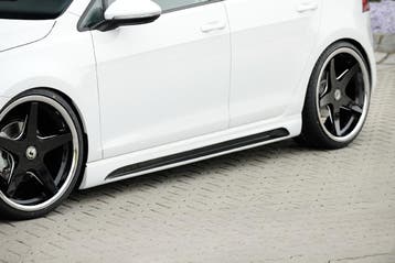 Rieger side skirt | geschikt voor VW Golf 7 VII 2013-2017 |, Verzenden, Nieuw, Volkswagen