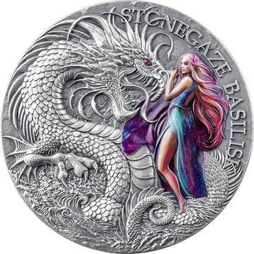Kameroen. 2000 Francs 2025 Stonegaze Basilisk - The