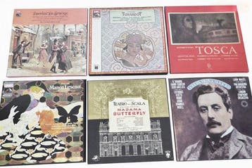 Puccini - 6 x box sets - Diverse titels - LP Box set - 1955, Nieuw in verpakking