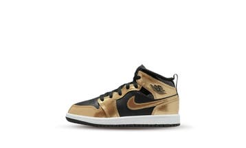 Jordan 1 Mid SE Metallic Gold Black (PS), Kleding | Heren, Schoenen, Nieuw