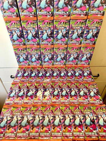 Pokémon - 25 Booster pack - UNWEIGHTED Mega Inferno m2 -, Hobby en Vrije tijd, Nieuw