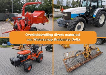 Overheidsveiling divers materieel (veiling 9137)
