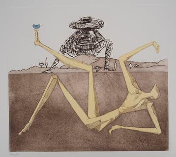 Salvador Dali (1904-1989) - Le cœur de la folie, Antiek en Kunst