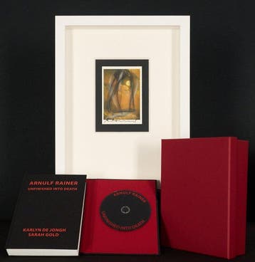 Arnulf Rainer (1929) - Set mit Signiertem Art Card „Ch. L.