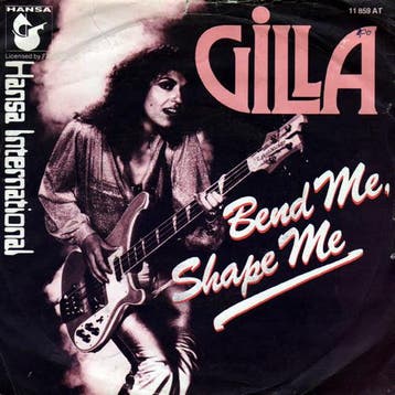 Single vinyl / 7 inch - Gilla - Bend Me, Shape Me, Verzenden, Zo goed als nieuw, 7 inch, Pop