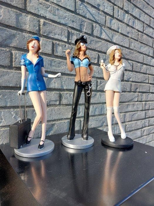 Peter Mook - Beeld, Betty Boop evening dress - 24 cm -, Antiek en Kunst, Kunst | Designobjecten