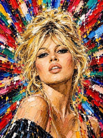 Brigitte Bardot - Art Iconic Explosion, Nieuw