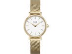 Cluse Boho Chic Petite - Polshorloge - 28 mm - Wit Goud, Sieraden, Tassen en Uiterlijk, Horloges | Dames, Verzenden, Zo goed als nieuw