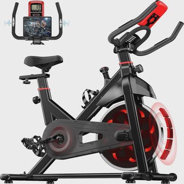 Stationaire Hometrainer met Magneetrem & 10kg Vliegwiel - LC, Sport en Fitness, Fitnessapparatuur, Verzenden, Nieuw