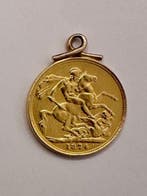 Munthanger - 22 karaat Geel goud