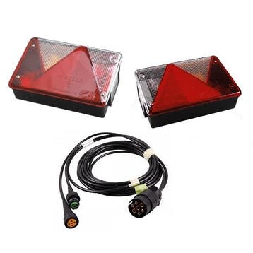 Verlichtingsset Aspock Multipoint IV met kabelset 7 polig, Ophalen of Verzenden, Nieuw
