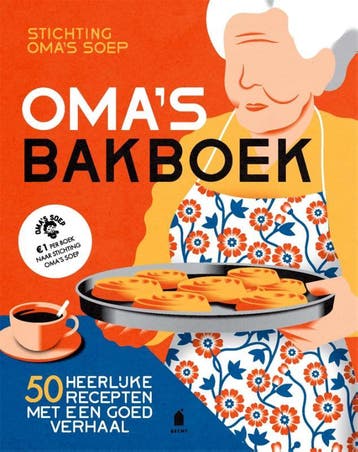 OmaS Bakboek | Stichting Omas Soep | Nieuw, Boeken, Kookboeken, Ophalen of Verzenden, Nieuw, Stichting Oma's Soep