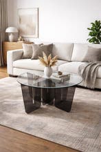 Mrn.D - Fumè - Salontafel - plexiglas