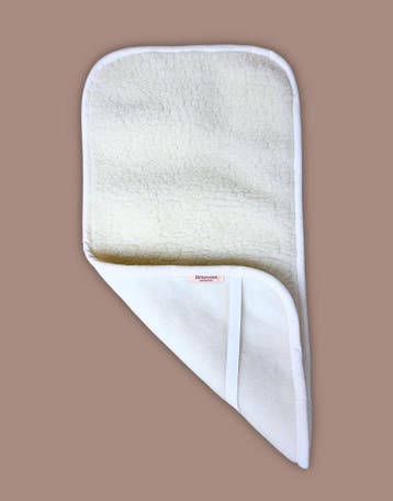 Merino wollen wieg onderlegger 40/80cm, Kinderen en Baby's, Nieuw, Wieg