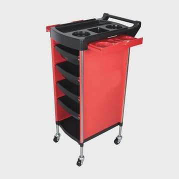 Professionele Kapsalon Trolley met 6 Lades - Grote Capacitei
