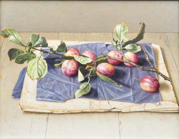 Maarten Boffe (1948), Stilleven met pruimen, Antiek en Kunst