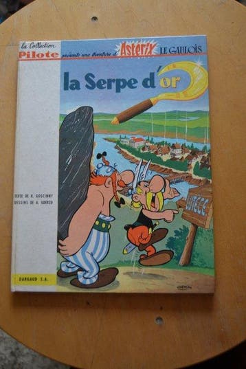 Astérix T2 - La Serpe dor - C - 1 Album - Eerste druk -, Nieuw