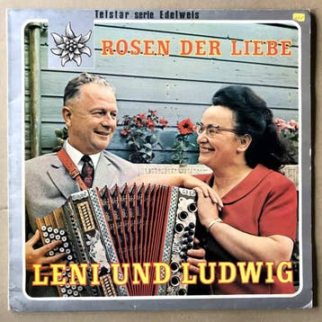 Leni Und Ludwig – Rosen Der Liebe (1-12-Vinyl-LP), Cd's en Dvd's, Ophalen of Verzenden, Nieuw in verpakking