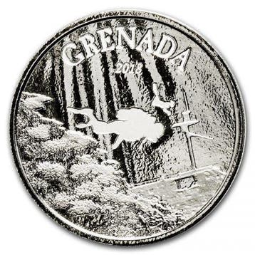 EC8 - Grenada Diving Paradise 1 oz 2018 (25.000 oplage), Verzenden, Midden-Amerika, Losse munt, Zilver