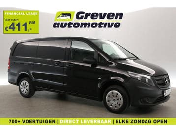 Mercedes-Benz Vito 114 CDI Lang | Airco | Camera | Cruise, Euro 6, Zwart, Mercedes-Benz, Nieuw