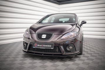 Maxton Front Splitter Seat Leon MK2 CUPRA FR VOORWOORD, Verzenden