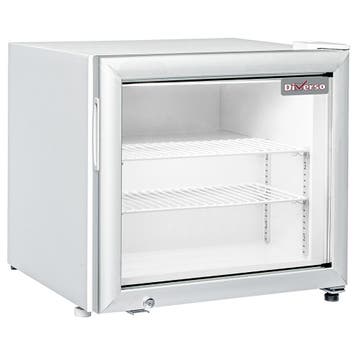 Diverso Mini Vrieskast | 50L | Wit | -12°c/-18°c | Statisch, Witgoed en Apparatuur, Koelkasten en IJskasten, Ophalen of Verzenden