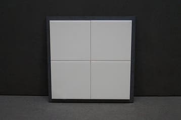 Mosa Collection - Grijs - Wandtegel - 14,7x14,7cm - Mat - 15, Doe-het-zelf en Verbouw, Tegels, Ophalen of Verzenden, Nieuw, Keramiek