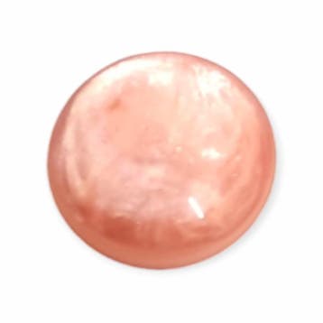 1x Polaris  Cabochon 16,4 mm Jais India Pink, Ophalen of Verzenden, Nieuw, Overige typen