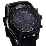 MERCURY - Chronograph Swiss Made Watch - ME1085-BX-3 - Blue, Nieuw
