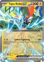 Tapu Koko EX 051/159 Journey Together, Ophalen of Verzenden, Nieuw, Losse kaart, Foil